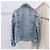 Veste Denim Trucker Louis Vuitton Bleue - vue 4