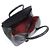 Bally Borsa Tote Media in Vitello Grana Nero - vista 5