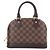 Louis Vuitton Alma BB Tasche Weiß Stoff - Ansicht 2