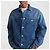 Prada Gesteppte Denimjacke mit Triangle-Logo Grade/XL] - Ansicht 7