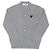 Comme Des Garcons Cardigan Cardigan mit schwarzem Herz-Patch - Ansicht 3