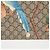 Gucci Clutch GG Supreme Tian - vista 3