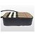 Burberry Borsa a tracolla piccola camera in pelle e tela Check Canvas Beige - vista 5