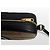 Burberry Borsa a tracolla piccola camera in pelle e tela Check Canvas Beige - vista 7