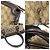 Gucci Sukey Top Handle in pelle marrone con logo GG - vista 6