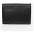 Louis Vuitton Borsa Clutch in pelle Monogram Shadow Nero - vista 4
