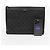 Louis Vuitton Borsa Clutch in pelle Monogram Shadow Nero - vista 9