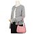 Miu Miu Borsa a tracolla hobo Madris Leather Gold Logo Rosa - vista 11