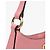 Miu Miu Borsa a tracolla hobo Madris Leather Gold Logo Rosa - vista 7