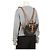 Céline Mini Mochila Triope Canvas Polco Tan - vista 10