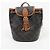 Céline Mini Mochila Triope Canvas Polco Tan - vista 2