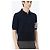 Thom Browne Kurzarm-Strickpolo in Navy mit diagonalem Armband - Ansicht 7