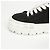 Prada Sneakers platform in gabardine con logo Triangle Nero - vista 11