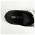 Prada Sneakers platform in gabardine con logo Triangle Nero - vista 15