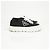 Prada Sneakers platform in gabardine con logo Triangle Nero - vista 2