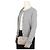 Prada Borsa a tracolla Gray Diagram Chain - vista 13