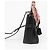Louis Vuitton Borsa Tote Ever BB in pelle Nero - vista 5