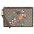 Gucci Pochette Clutch Donald Duck Brown
