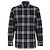 Camicia Burberry in cotone a quadri nera