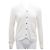 Salvatore Ferragamo Weißer Strickcardigan mit Knöpfen