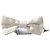 Dolce & Gabbana Ivory Fantasy Pattern Adjustable Neck Papillon Bow Tie - view 3