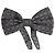 Dolce & Gabbana Papillon regolabile con fantasia bianca e nera - vista 3