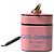 Dolce & Gabbana Capa para Airpods em couro de bezerro rosa e azul com logo e alça - vista 4