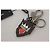 Dolce & Gabbana Black Prince Studs Logo Silver Brass Keychain - view 5