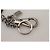 Dolce & Gabbana Black Prince Studs Logo Silver Brass Keychain - view 6