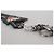 Dolce & Gabbana Black Prince Studs Logo Silver Brass Keychain - view 8