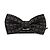 Dolce & Gabbana Cravatta a Farfalla in % Seta a Pois Bianchi Grigio Scuro - vista 2