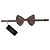 Dolce & Gabbana Papillon regolabile con stampa Fantasy marrone - vista 4