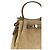 Tory Burch Borsa bucket in pelle scamosciata beige - vista 4
