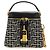 Balmain Bicolor-Handtasche aus Polyester
