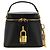Balmain Borsa in pelle di bufalo nera