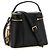 Balmain Borsa in pelle di bufalo nera - vista 2