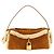 Balmain Borsa a tracolla in vitello marrone