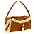 Balmain Borsa a tracolla in vitello marrone - vista 3