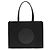 Borsa Tote Ella in nylon riciclato nero Tory Burch