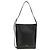Jil Sander Borsa a tracolla Bos Taurus in pelle di vitello nera