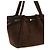 Tory Burch Borsa Tote in pelle bovina marrone - vista 3