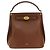 Mulberry Borsa crossbody in vitello marrone