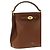 Mulberry Borsa crossbody in vitello marrone - vista 3