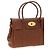 Mulberry Borsa a tracolla in vitello marrone - vista 3