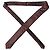 Dolce & Gabbana Cravatta regolabile da uomo in seta monogram logo bordeaux - vista 3