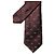 Dolce & Gabbana Cravatta regolabile da uomo in seta monogram logo bordeaux - vista 4