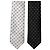 Dolce & Gabbana White Black Patterned Silk Adjustable Men Necktie Tie - view 2