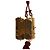 Dolce & Gabbana Mini beauty case con specchio e nappina in pelle esotica rosa - vista 4