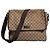 Gucci Borsa a tracolla con patta in tela GG
