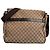 Gucci Borsa a tracolla con patta in tela GG - vista 3